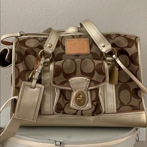 Coach pet carrier